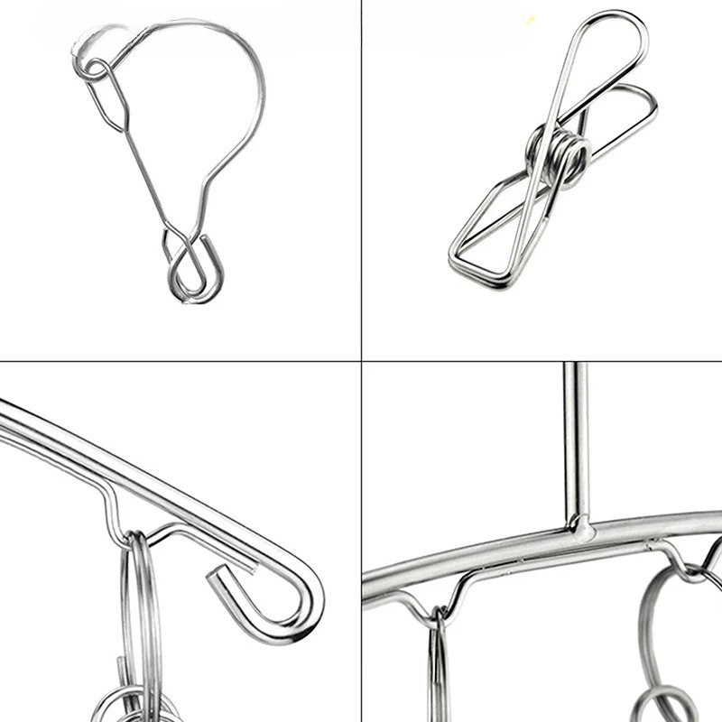 Windproof Clothing Rack Clips  - Sock Organizer Tray recension och pris