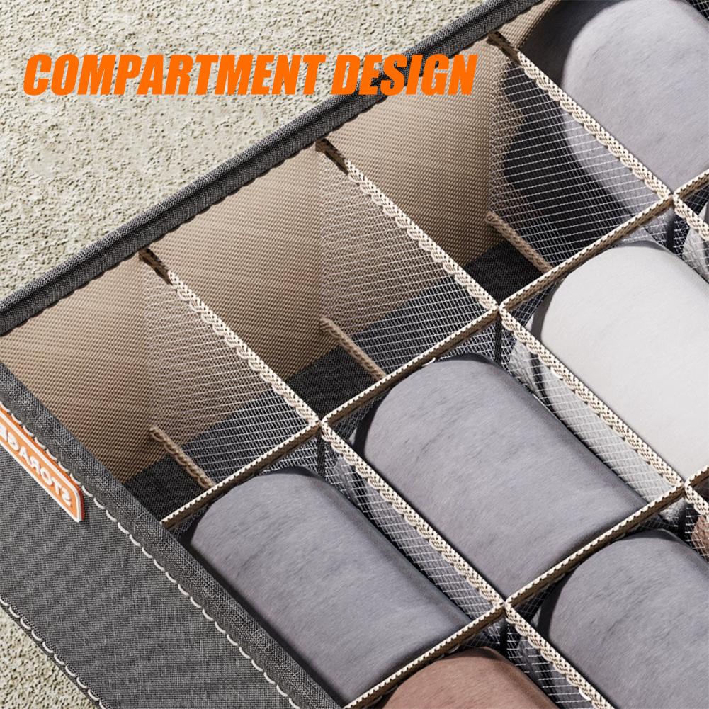 20 Grids Sock Drawer Organizer - Sock Organizer Tray recension och pris