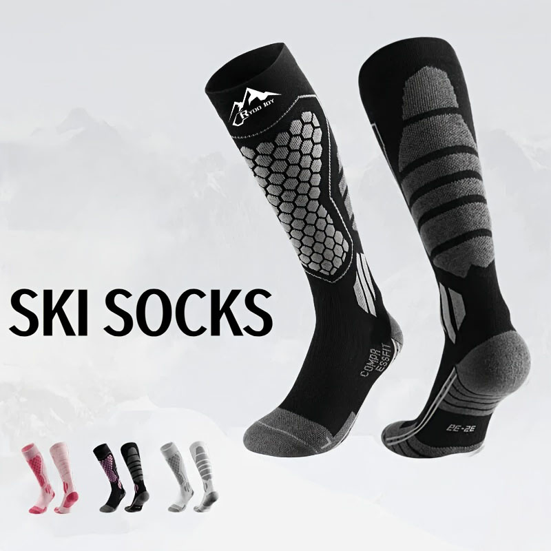 Unisex Thickened Ski Socks Qui - Thermal Sock Winter recension och pris