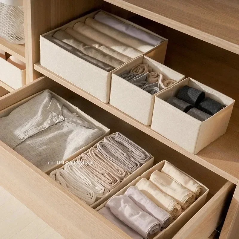 Fabric Underwear Storage Box D - Sock Organizer Tray recension och pris