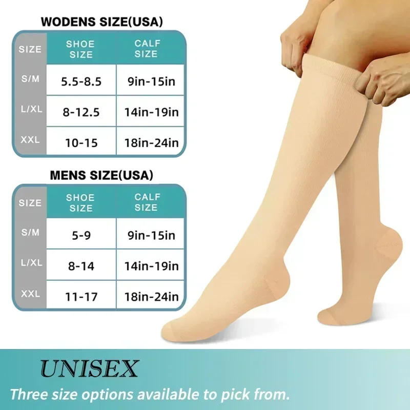 1 Pair Women's & Men's Compres - Compression Sock Medical recension och pris